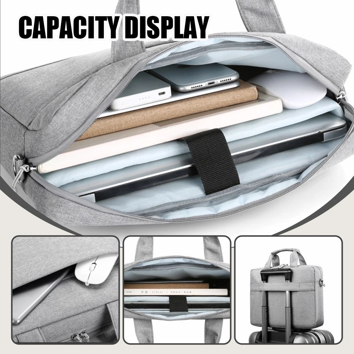 Premium Laptop Bag for MacBook Air, ASUS TianXuan 6 Pro, Huawei, Lenovo Savior - 14"/16" Handbag Carrying Case