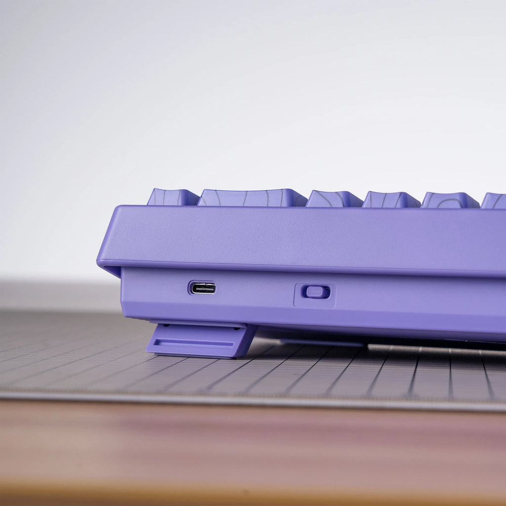 XVX M67 JadeStone Mechanical Keyboard – 65% Layout, IMD-Tech Keycaps, Hot-Swappable, Gasket Mount, Tri-Mode Wireless, Custom RGB