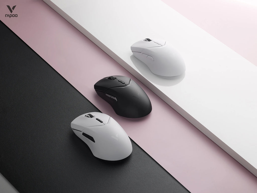 Rapoo VT9 PRO Wireless Gaming Mouse – PAW3398 Sensor, 26,000 DPI, 68g Lightweight, Wired & Wireless, 160H Long Battery Life