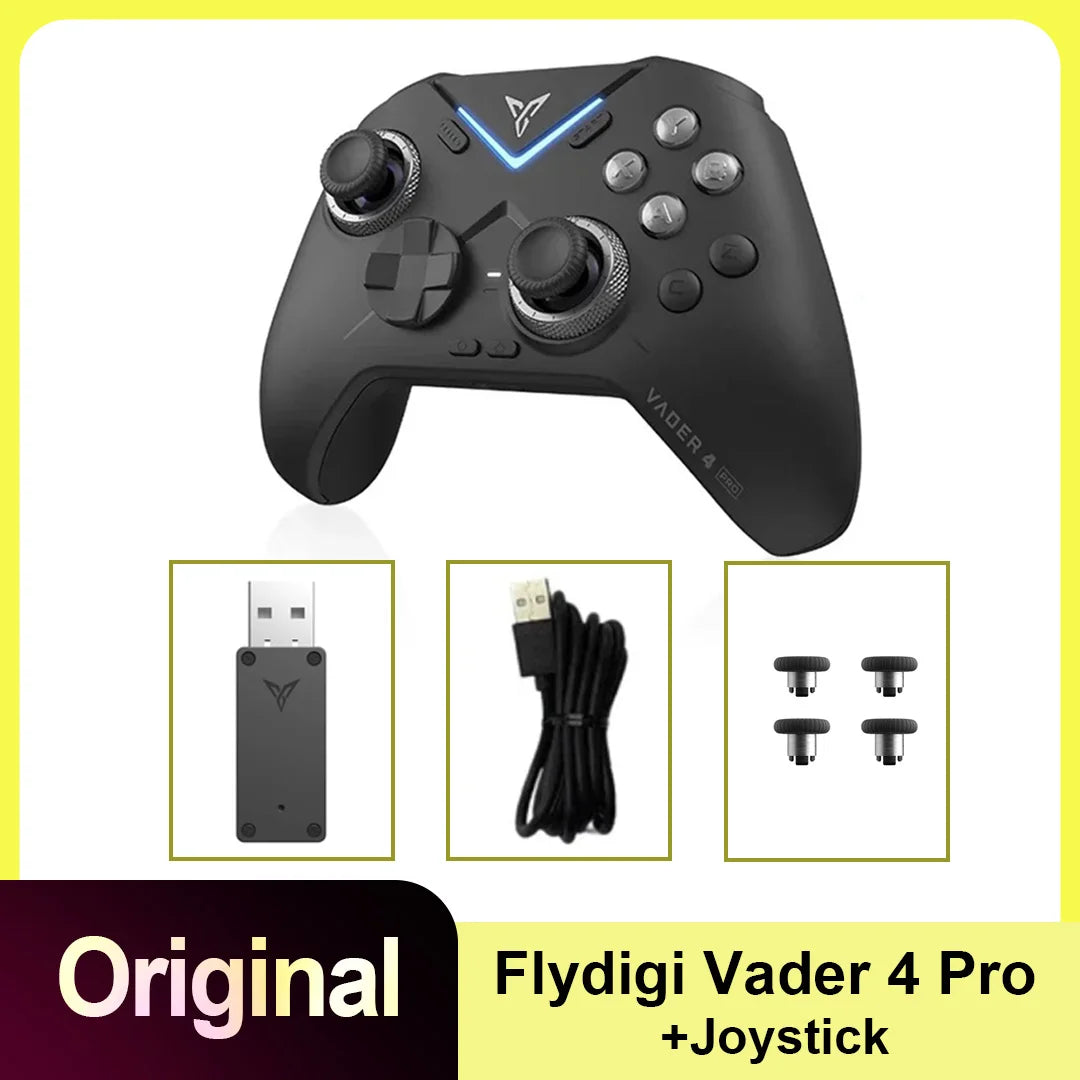 Flydigi Vader 5 Pro Gaming Controller With Hall Rocker FORCESWITCH™ Triggers Switch 1000Hz Gamepad For Mobile Switch TV PC