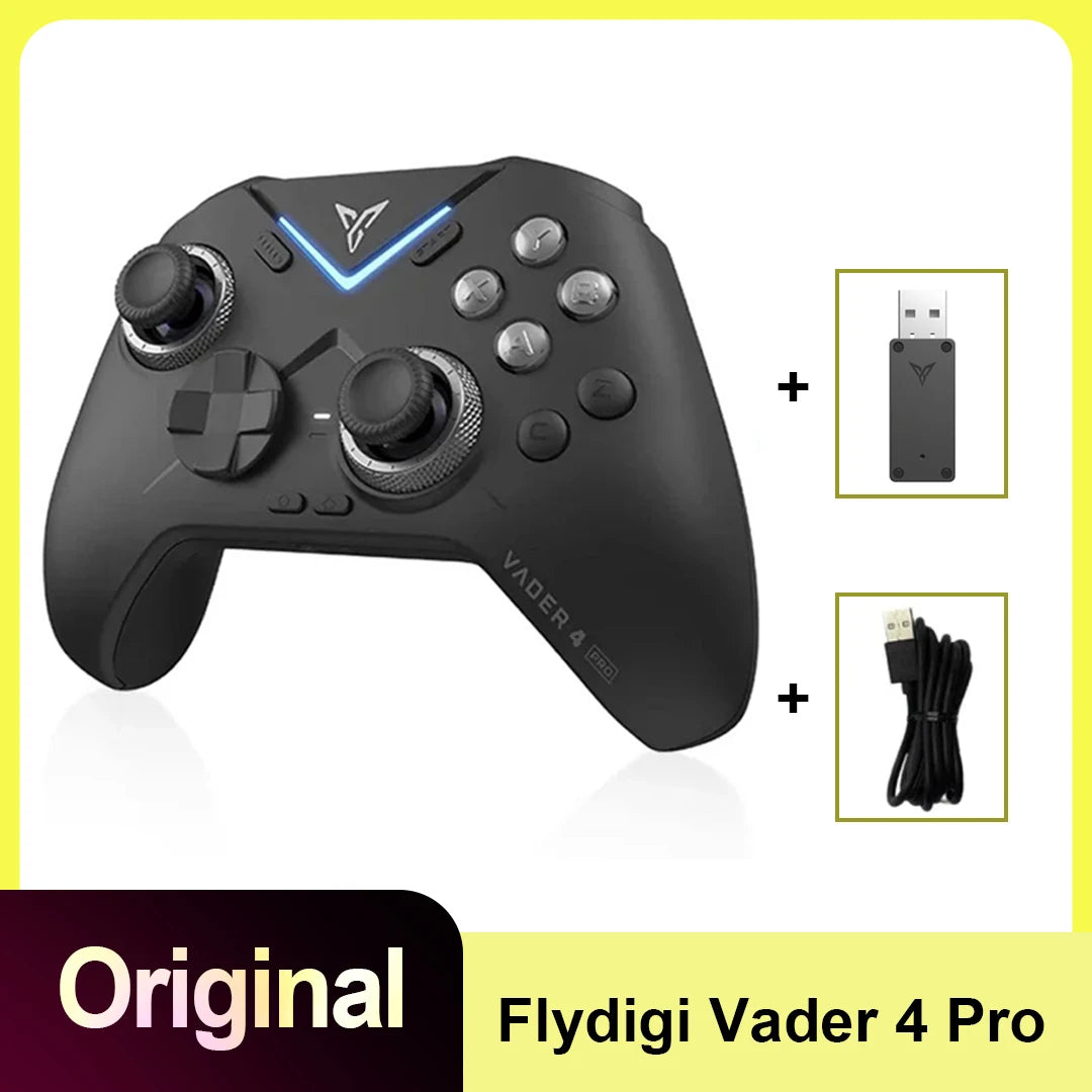 Flydigi Vader 5 Pro Gaming Controller With Hall Rocker FORCESWITCH™ Triggers Switch 1000Hz Gamepad For Mobile Switch TV PC