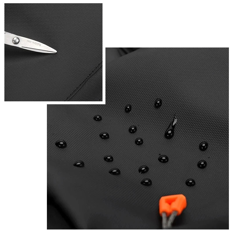 Luxury Men's 15.6-inch Laptop Backpack - High-Capacity Waterproof Travel & School Backpack