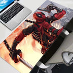 Mouse Pad Anime Gaming Accessories Varmilo Mousepads Keyboard Desk Mat Gabinete Gamer Carpet Mousepad Deadpool Mouse Mats