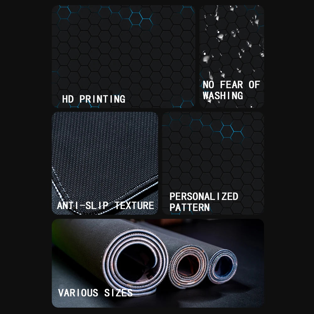 Final Fantasy 7 Large Gaming Mouse Pad Computer Laptop Mousepad Keyboard Pads Desk Mat PC Gamer Mouse Mat XXL Office Mausepad