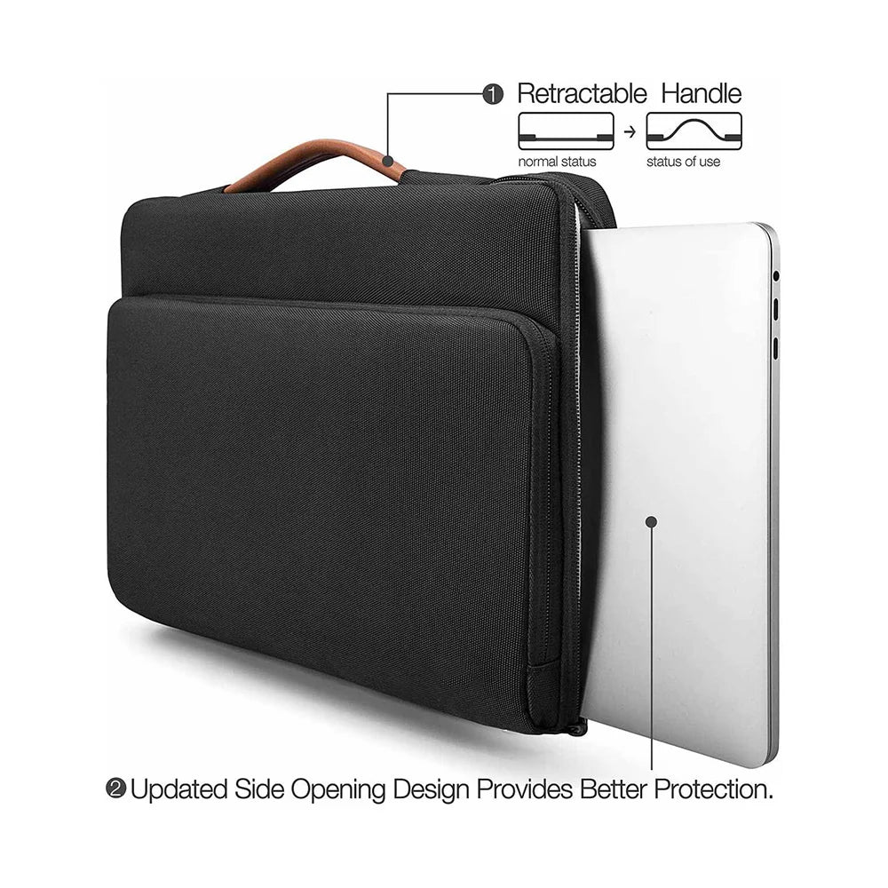 14-15.6 Inch Laptop Bag for MacBook Air 15 (2023) / M2 Pro / M1 - 360° Protective Computer Handbag