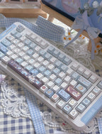 95 Keys Cherry Profile PBT Keycaps – Spark Conference Theme, for Gaming Mechanical Keyboard 61/64/68/75-Key Layouts, AULA F75 Compatible