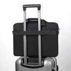 Laptop Tote Bag - Business Briefcase with Adjustable Shoulder Straps & Zipper Closure for School, Office & Daily Commute