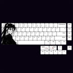 NPKC Cherry Profile Anime Keycaps – PBT, for MX Switch, 60% / 65% Mechanical Keyboards, Wooting 60 / MAD 68HE Compatible