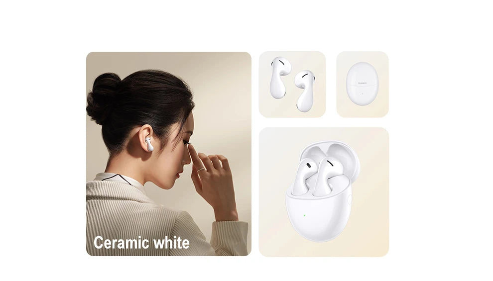 Huawei FreeBuds 5 TWS Wireless Bluetooth 5.2 Earphones | Hi-Fi LDAC Headset with Active Noise Reduction & IP54 Rating