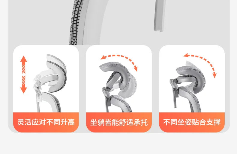 Gaming Chair - Ergonomic Computer Chair with Backrest, Portable Folding Design for Home Office