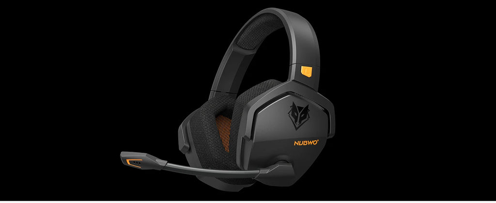 NUBWO G06 Dual Wireless Gaming Headset – 2.4GHz & Bluetooth 5.3, Mic, Multi-Platform