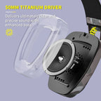 BINNUNE BW06 Wireless Gaming Headset – 2.4GHz & Bluetooth, Mic, for PS5/PS4/PC/Mac