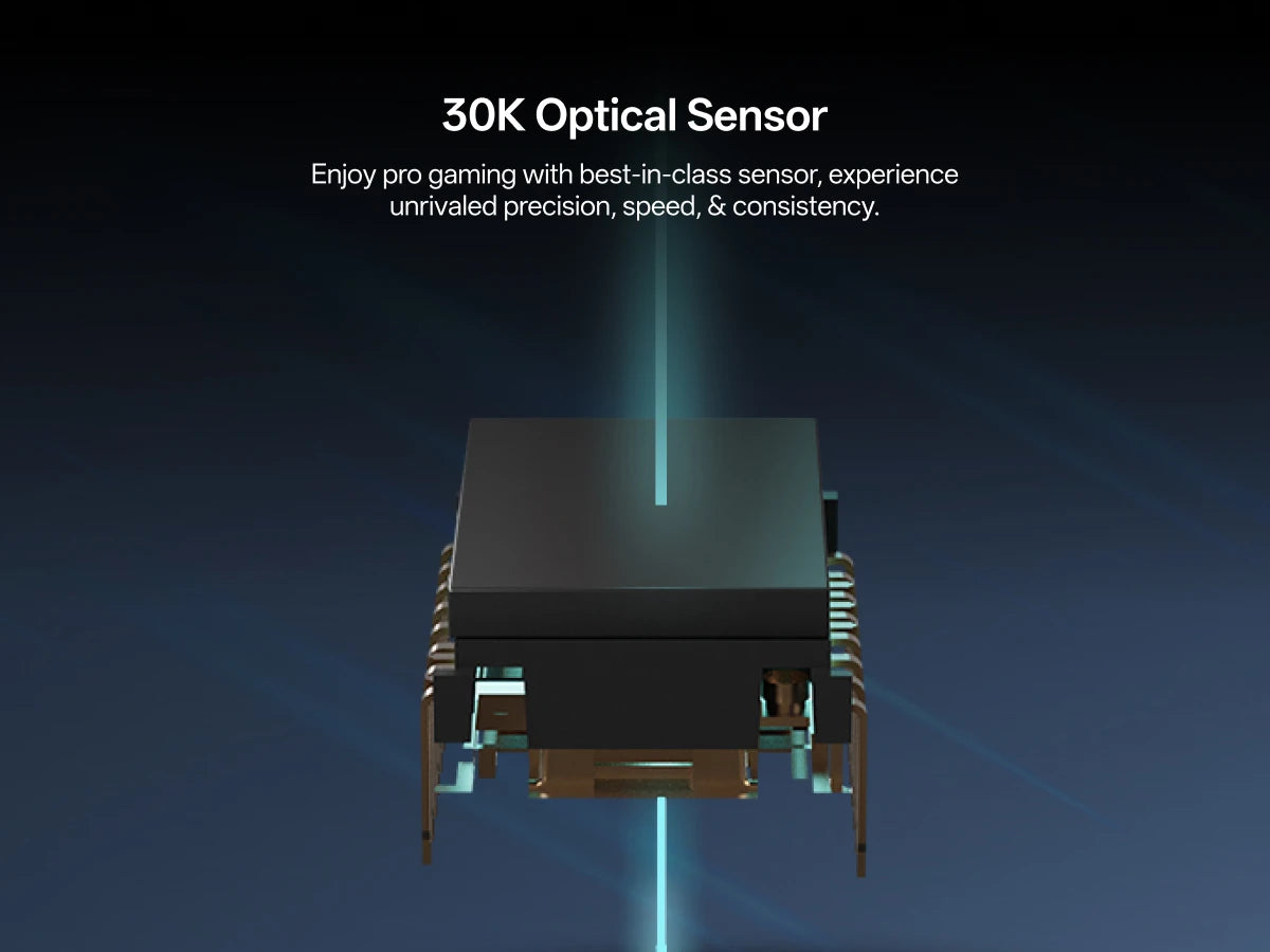 Rapoo VT2 MAX Wireless Esports Gaming Mouse – 8K Polling Rate, Optical Sensor, Ergonomic Design, 53g Lightweight, for PC & Laptop