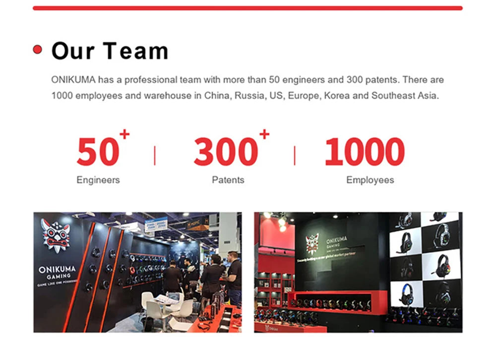 ONIKUMA RGB Gaming Headset – Detachable Cat Ears, Wired, Noise-Canceling Mic, Esports Style