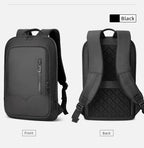Heroic Knight Business Backpack - 14" Laptop, Waterproof, USB Charging, Multifunctional Travel Backpack