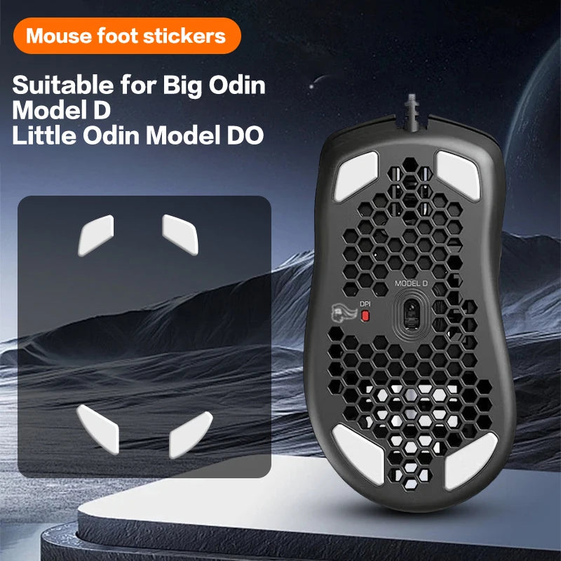 Replacement Mouse Foot Sticker Anti-Slip Mouse Skates Pad For Glorious Model O/Model D Gaming Mouse For Computer Gamer 1 Set