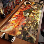 Anime Attack On Titan Mouse Pad Computer Non-slip Gaming Mousepad XXL Locking Edge Game PC Laptop Keyboard Mouse Mat Desk Carpet