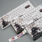 NPKC Cherry Profile Anime Keycaps – PBT, for MX Switch, 60% / 65% Mechanical Keyboards, Wooting 60 / MAD 68HE Compatible