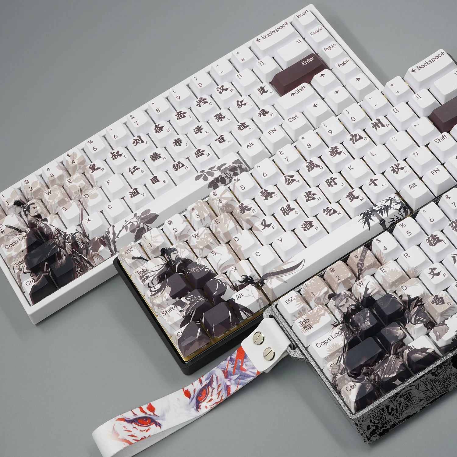 NPKC Cherry Profile Anime Keycaps – PBT, for MX Switch, 60% / 65% Mechanical Keyboards, Wooting 60 / MAD 68HE Compatible