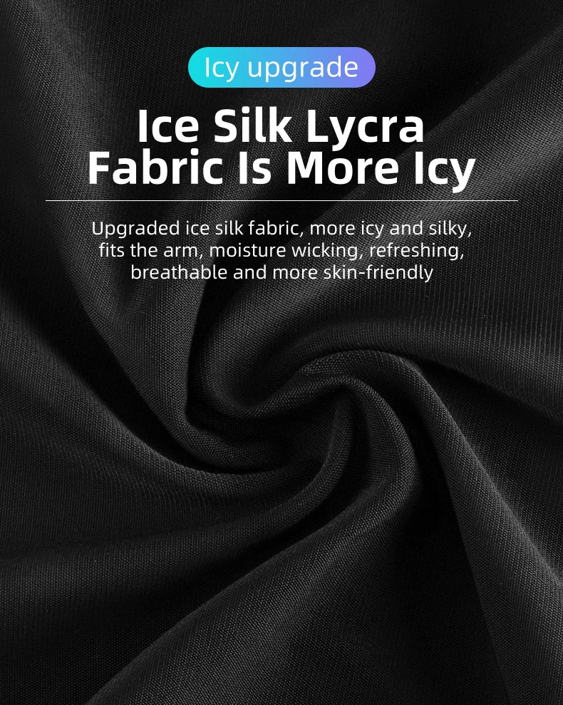 ROCKBROS Cooling Gaming Arm Sleeve – Ice Silk Fabric, Breathable & Lightweight, UV Protection, Designed for Pro & Casual Gamers