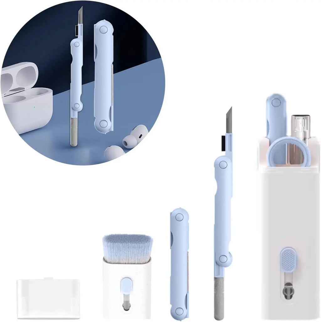 7 in 1 Electronic Cleaner Kit Laptop Keyboard Airpod Clean Multi-Function With Keycap Puller Bottle For Iphone MacBook Earbuds