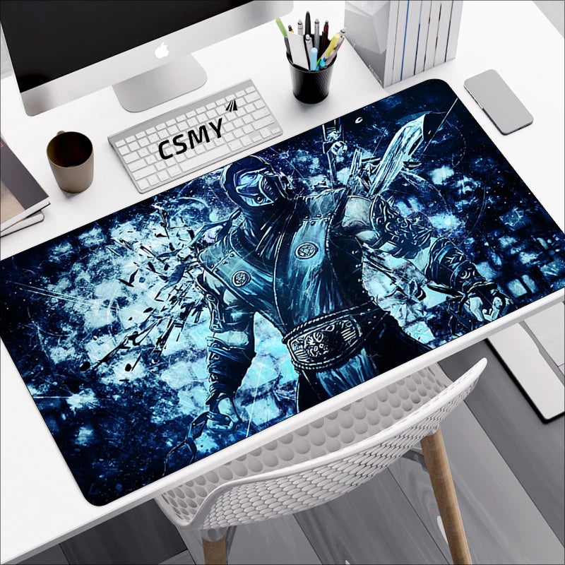 Xxl Large Anime Mouse Pad Gaming Accessories Desk Mortal Kombat Mousepad Gamer Deskmat Keyboard Mat Mats Cute Mause Pc Pads Mice