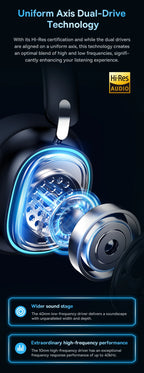 Baseus GH02 Wireless Gaming Headset – Bluetooth 5.3, 2.4G/Wired, RGB, 40mm Drivers