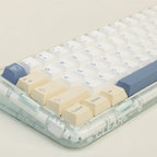 MOG Soy Milk Keycaps – XDA / Cherry / OEM Profiles, PBT, for Cherry MX Switch Gaming Mechanical Keyboard 68 / 75 / 82 / 98 / 104 Layouts