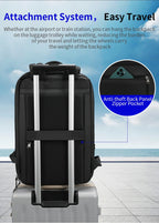 Tigernu Men's 15.6-17 Inch Laptop Backpack - Slim Anti-Theft Travel Backpack for School & Business