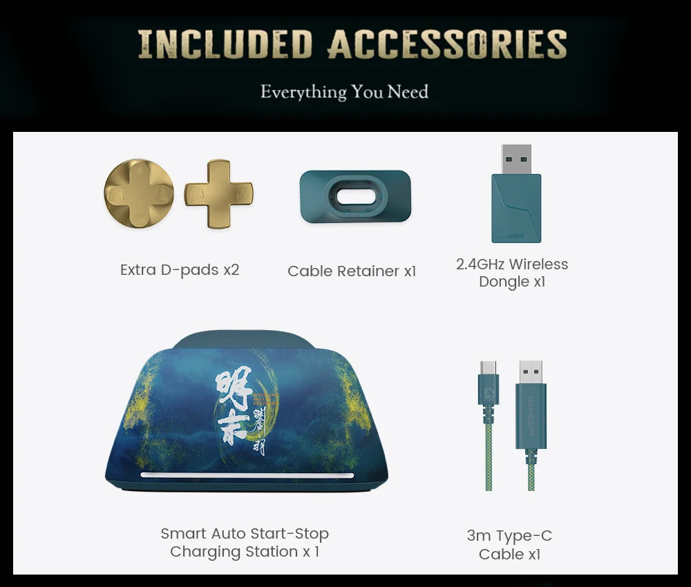 GameSir G7 Pro WUCHANG Fallen Feathers Edition Wireless Bluetooth Controller for Xbox Series S/X, Xbox One & PC