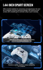 Lenovo X01 1.44inch Smart Screen Wireless Controller 3 Modes for Switch PS4 IOS Android PC TV Programmable Back-Button Gamepad