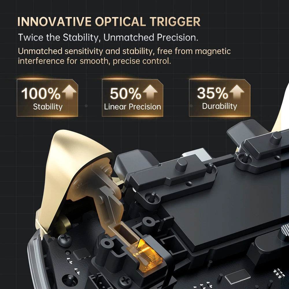 Machenike G5Pro V2 Wireless Gaming Controller for PC/NS/Mobile Hot-Swaptable Joystick 1000Hz Polling Rate With RGB Charging Dock
