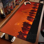 Anime Attack On Titan Mouse Pad Computer Non-slip Gaming Mousepad XXL Locking Edge Game PC Laptop Keyboard Mouse Mat Desk Carpet