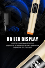 2.4G Wireless Microphone UHF Fixed Frequency 2 Channels Handheld Mic Micphone For Party Karaoke Professional Church Show Meeting