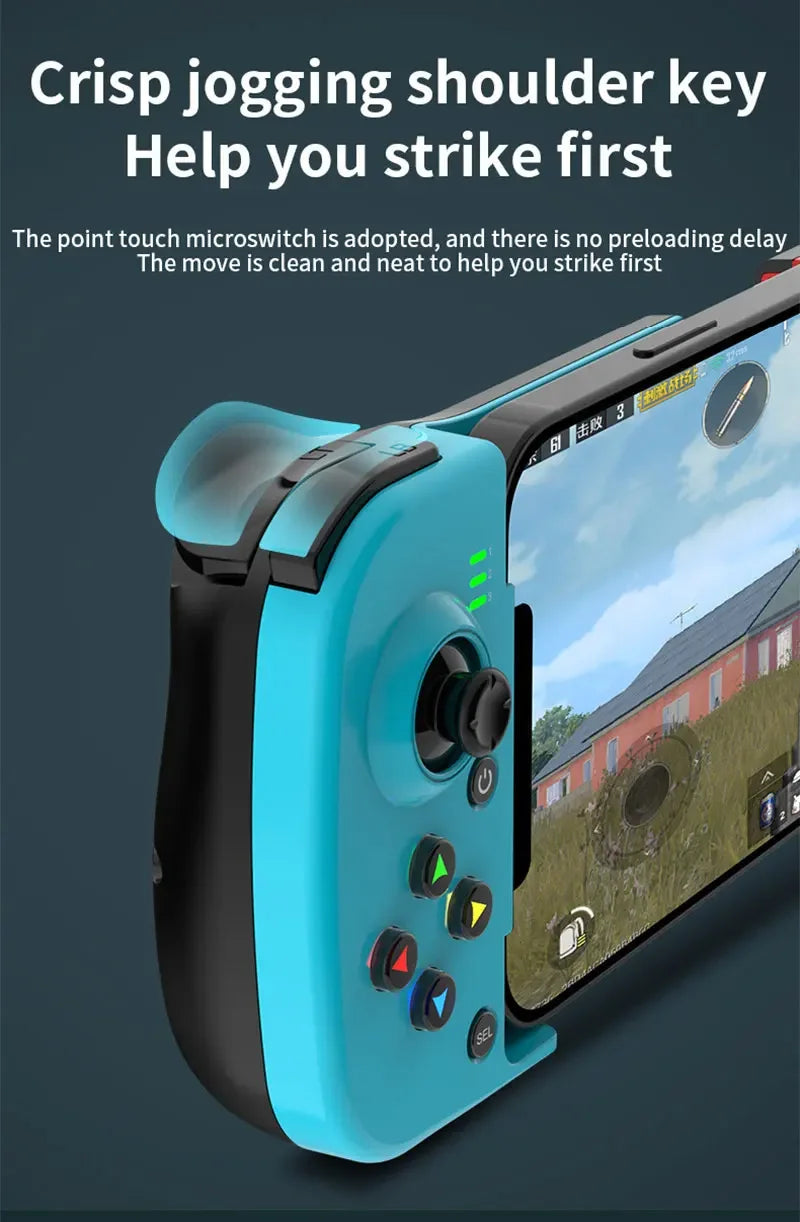 D3 Gamepad Wireless BT5.0 Stretchable Game Controller For Mobile Phone Android IOS Joystick, Gamepad for PS4 SwitchPC