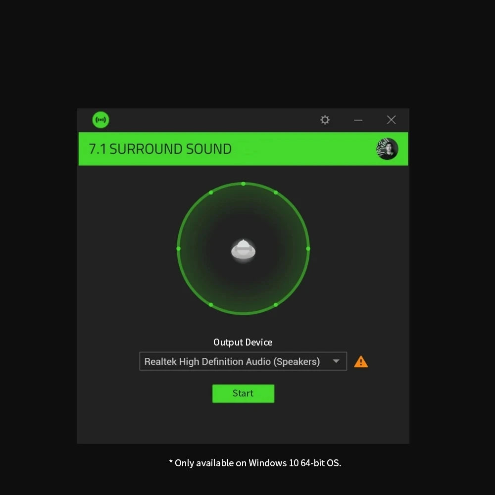 Razer Kraken X Essential Gaming Headset – 7.1 Surround Sound, Cardioid Mic, 40mm Drivers