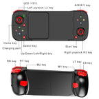 D3 Gamepad Wireless BT5.0 Stretchable Game Controller For Mobile Phone Android IOS Joystick, Gamepad for PS4 SwitchPC