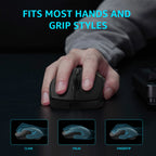 Rapoo VT1 PRO / VT1 PRO MAX Wireless Gaming Mouse – 8KHz Polling Rate, 26,000 DPI, Optical Sensor, for Small & Medium Hands