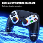Controller for PS5/Playstion 5 Pro/Slim/PC Wireless Gamepad Hall Effect Trigger RGB Turbo Vibration Programmable Button Joystick