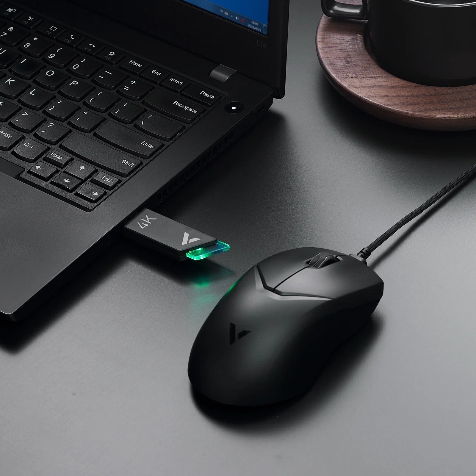 Rapoo VT9 PRO Wireless Gaming Mouse – PAW3398 Sensor, 26,000 DPI, 68g Lightweight, Wired & Wireless, 160H Long Battery Life