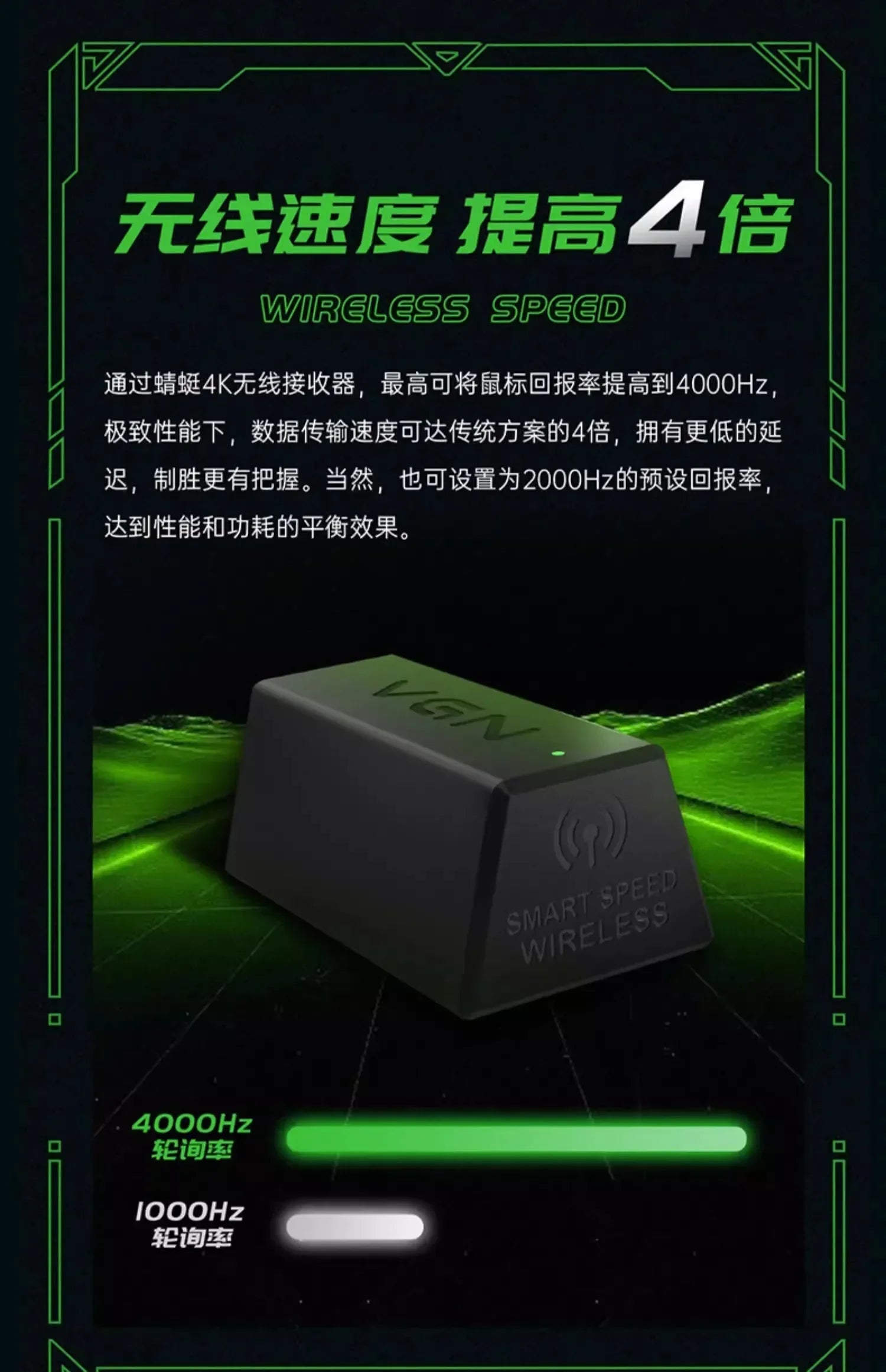 ATK Dragonfly F1 MOBA Wireless Gaming Mouse – 26,000 DPI, 55g Lightweight, 2.4G Wireless, 130H Battery, Customizable, Rechargeable