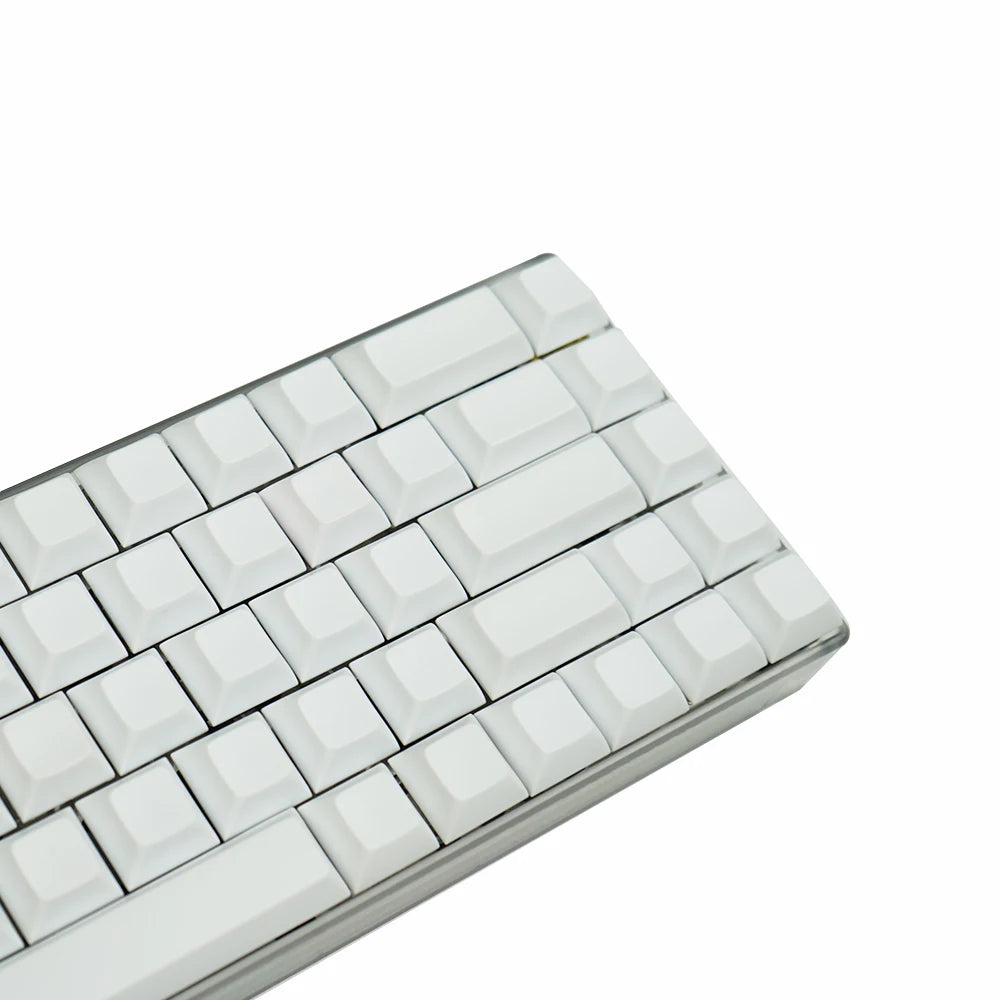 NPKC DSA Blank Keycaps – ANSI Layout, PBT, Retro Custom Keycap Set for Cherry MX Switch Mechanical Keyboard GH60 / XD / GK64