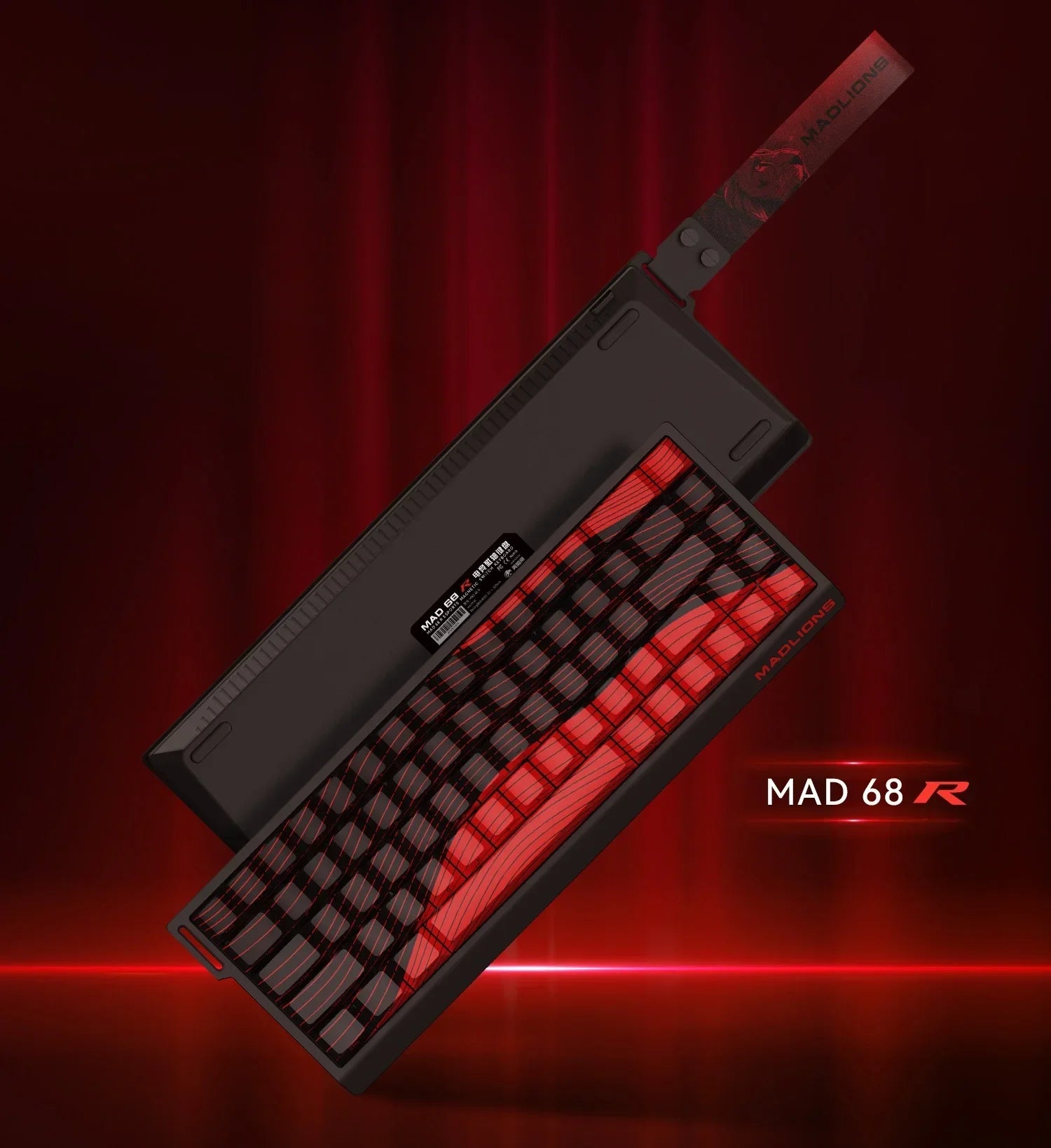 Madlions MAD60HE / MAD68HE Magnetic Switch Mechanical Keyboard – Wired, Custom Esports Gaming Keyboard, Gamer Gift Edition