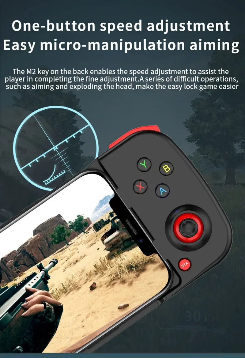D3 Gamepad Wireless BT5.0 Stretchable Game Controller For Mobile Phone Android IOS Joystick, Gamepad for PS4 SwitchPC