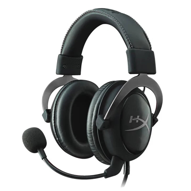 HyperX Cloud II Wired Gaming Headset – Hi-Fi 7.1 Surround Sound, Detachable Mic, USB Sound Card