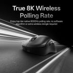 Rapoo VT3Pro GEN-1 Wireless Gaming Mouse – 59g Lightweight, 8KHz Polling Rate, 26,000 DPI, 9 Programmable Buttons