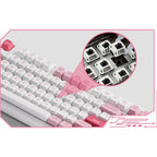 Akko 5098B Prunus Lannesiana Mechanical Keyboard – 96 Keys, Wireless, TFT Screen & Vertical Knob, Hot-Swap, RGB, Gasket Mount