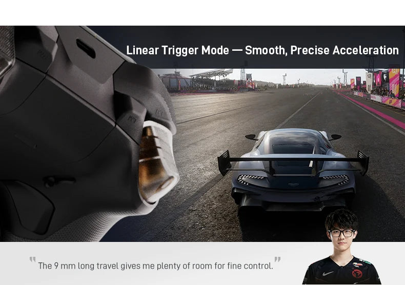 Flydigi Vader 5 Pro Gaming Controller With Hall Rocker FORCESWITCH™ Triggers Switch 1000Hz Gamepad For Mobile Switch TV PC