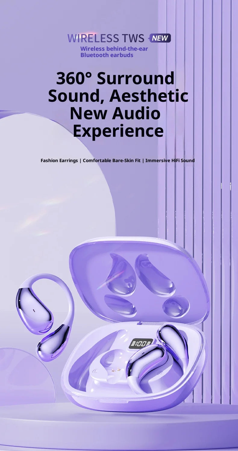 Original Sony X32 Wireless Bluetooth Headphones | Hi-Fi Sports Music Ear-Hook Style Headset with Microphone