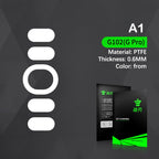 Professional Mouse Skates for Logitech G102g 304 G502 G403 GPW G703 GPRO Wired Mouse Skate Replacement Glide Feet Pad